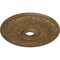 Ekena Millwork Swindon Ceiling Medallion (Fits Canopies up to 6 1/8"), 24"OD x 4"ID x 1 1/2"P, Rubbed Bronze CM24SWRZS - alternate 2